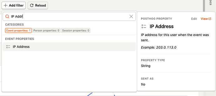 Adding an IP filter in PostHog